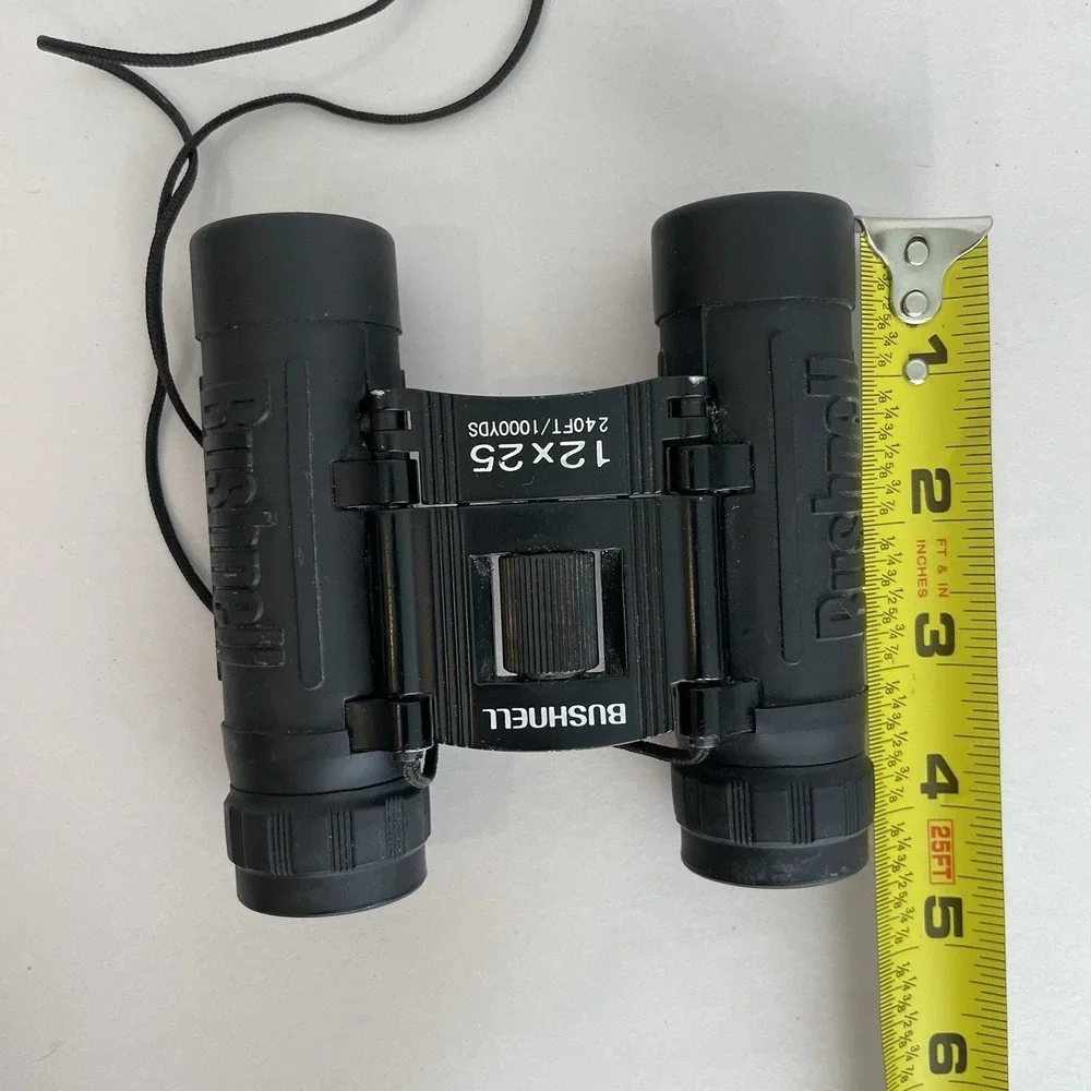 Bushnell Powerview 12×25 Compact Roof Prism Binoculars – Model 131225 – Tested